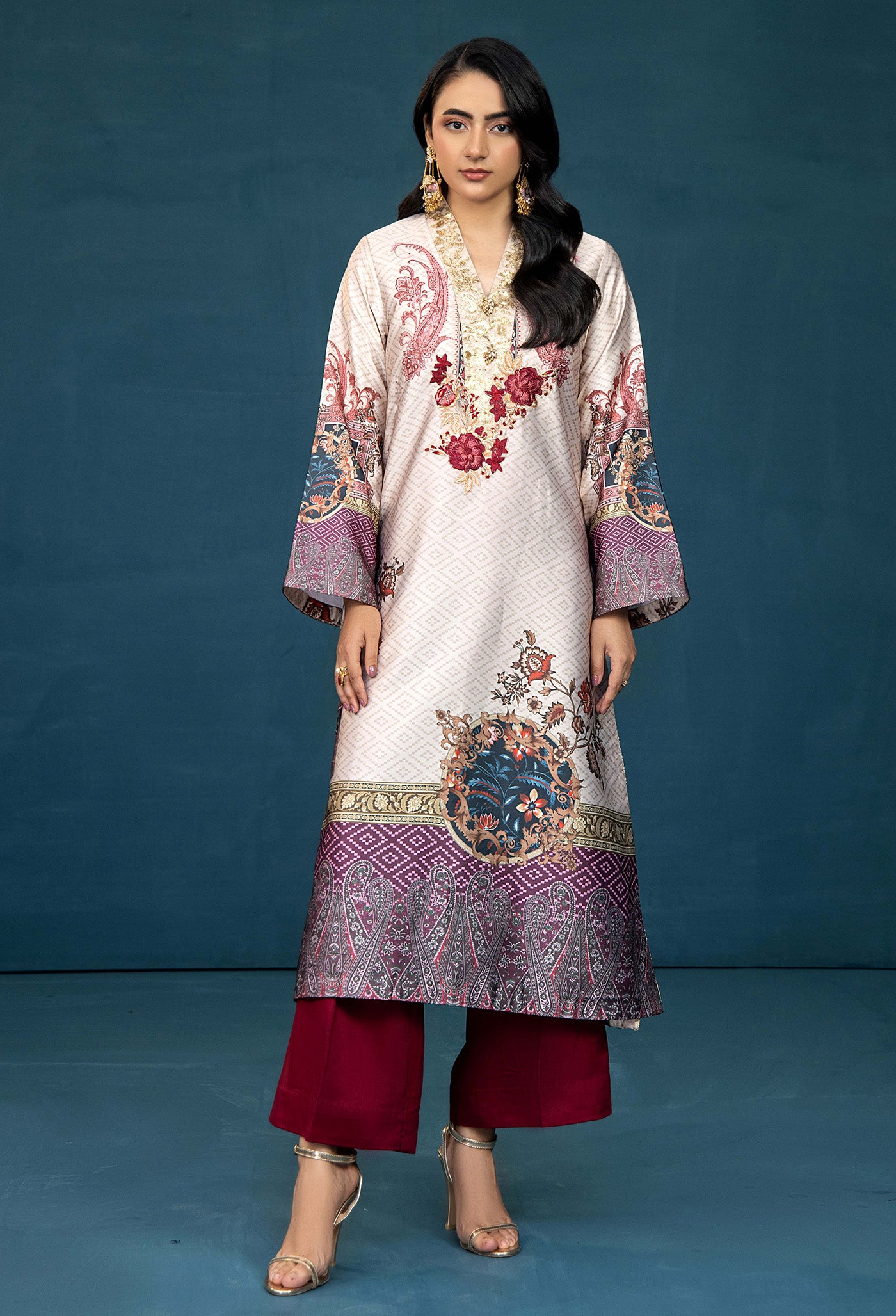 Shamoz Silk Kurti 0060