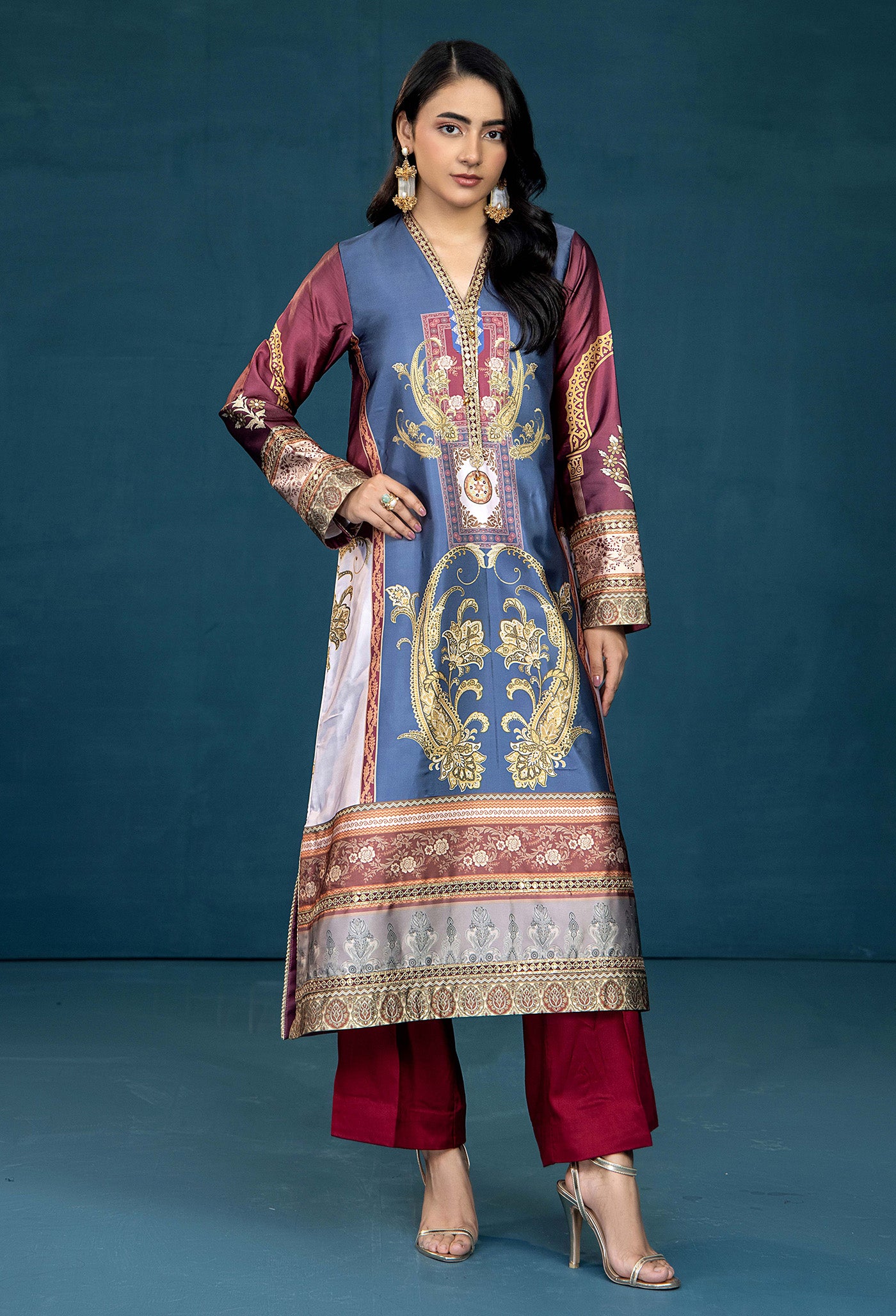 Shamoz Silk Kurti 0062