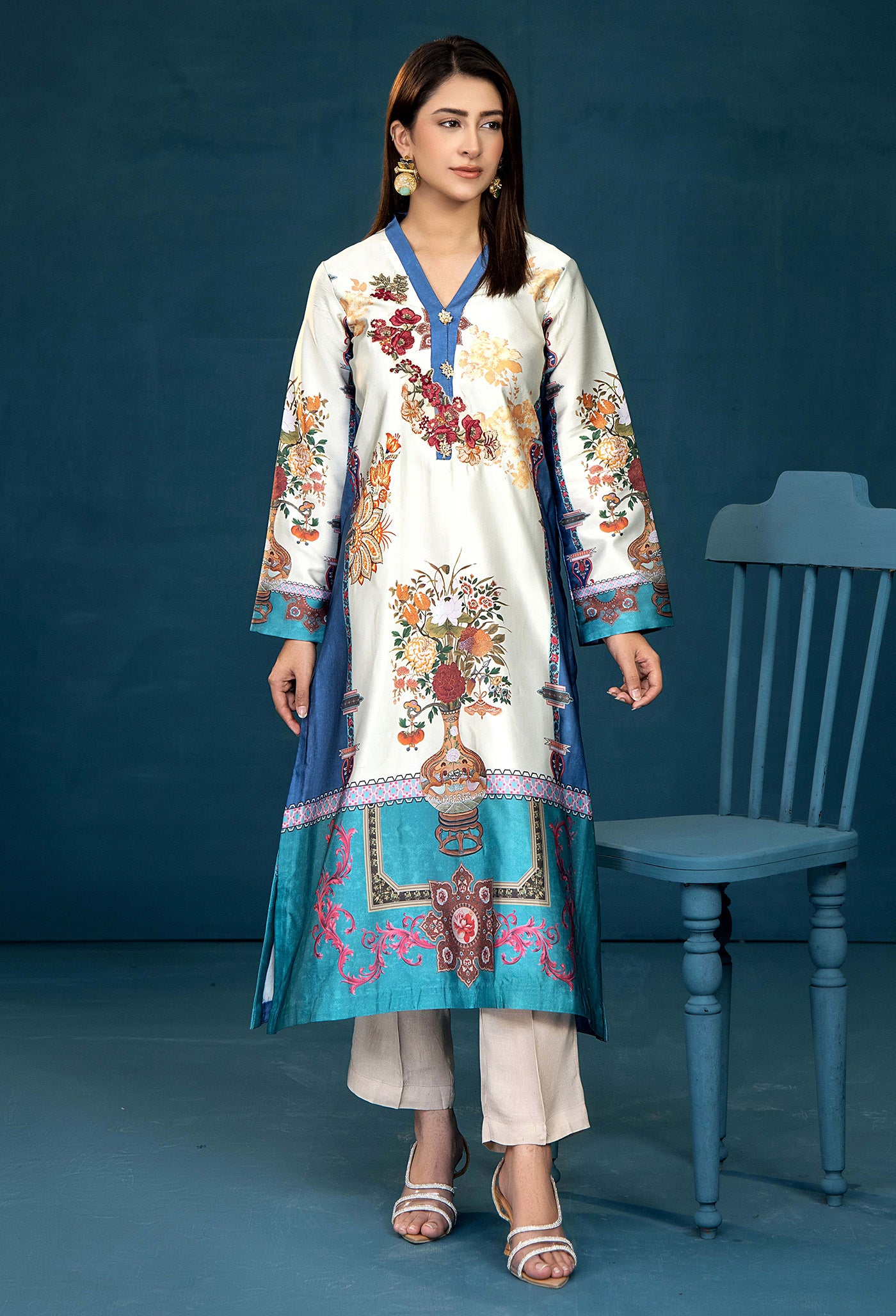 Shamoz Silk Kurti 0063