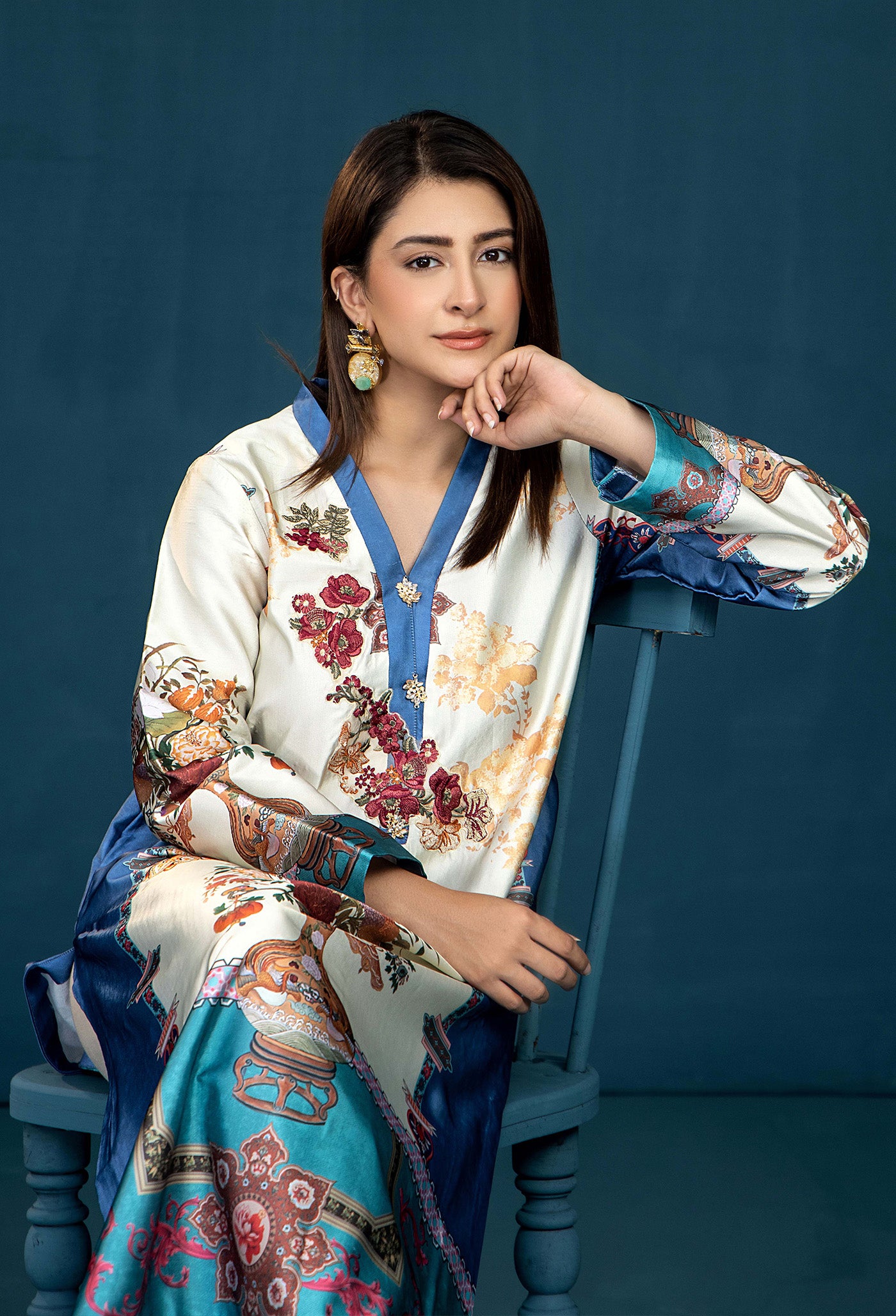 Shamoz Silk Kurti 0063