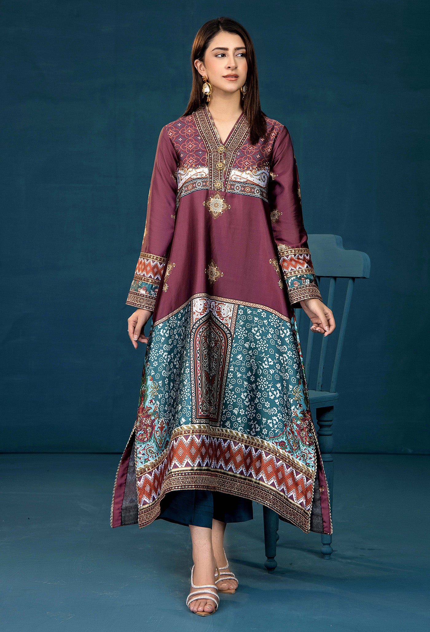 Shamoz Silk Kurti 0064