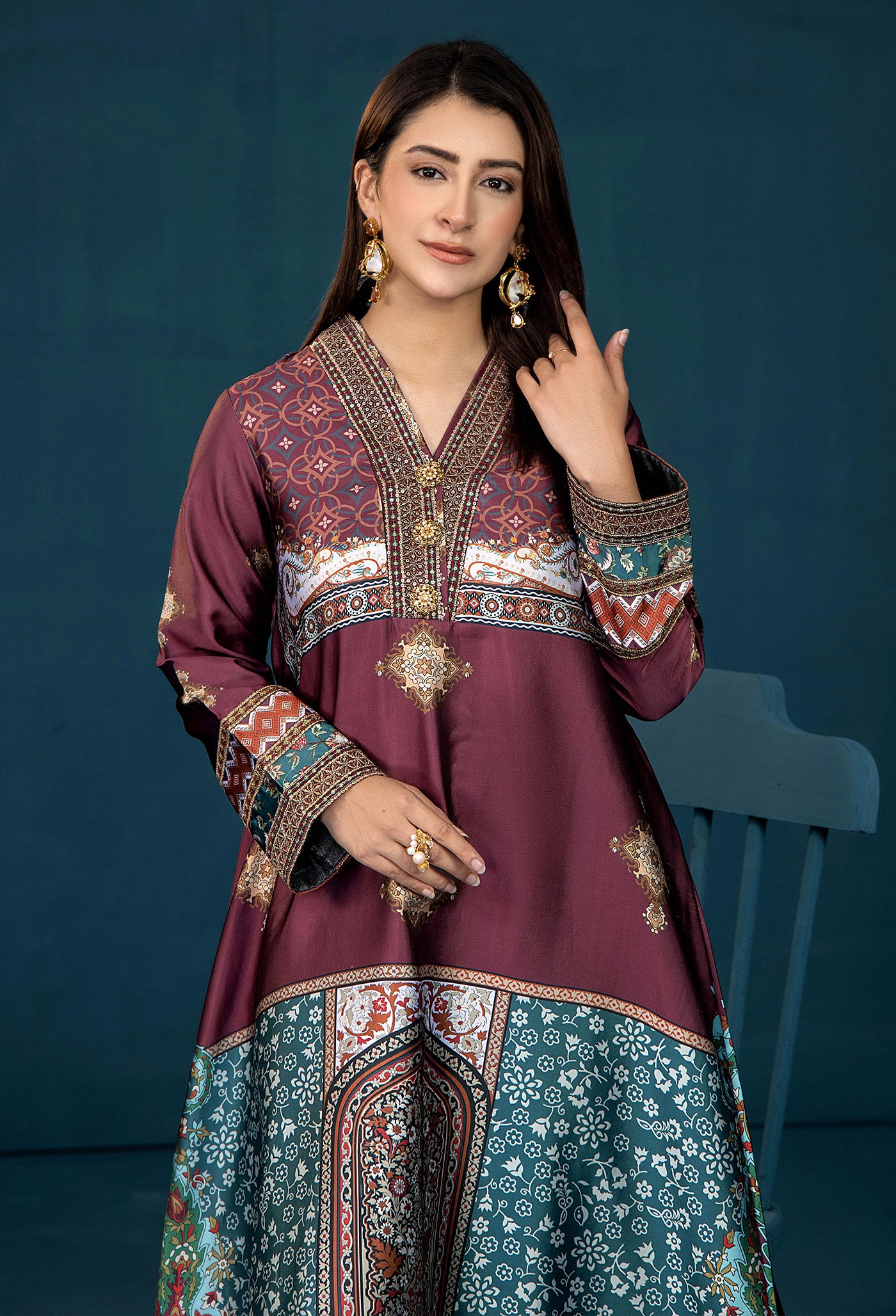 Shamoz Silk Kurti 0064