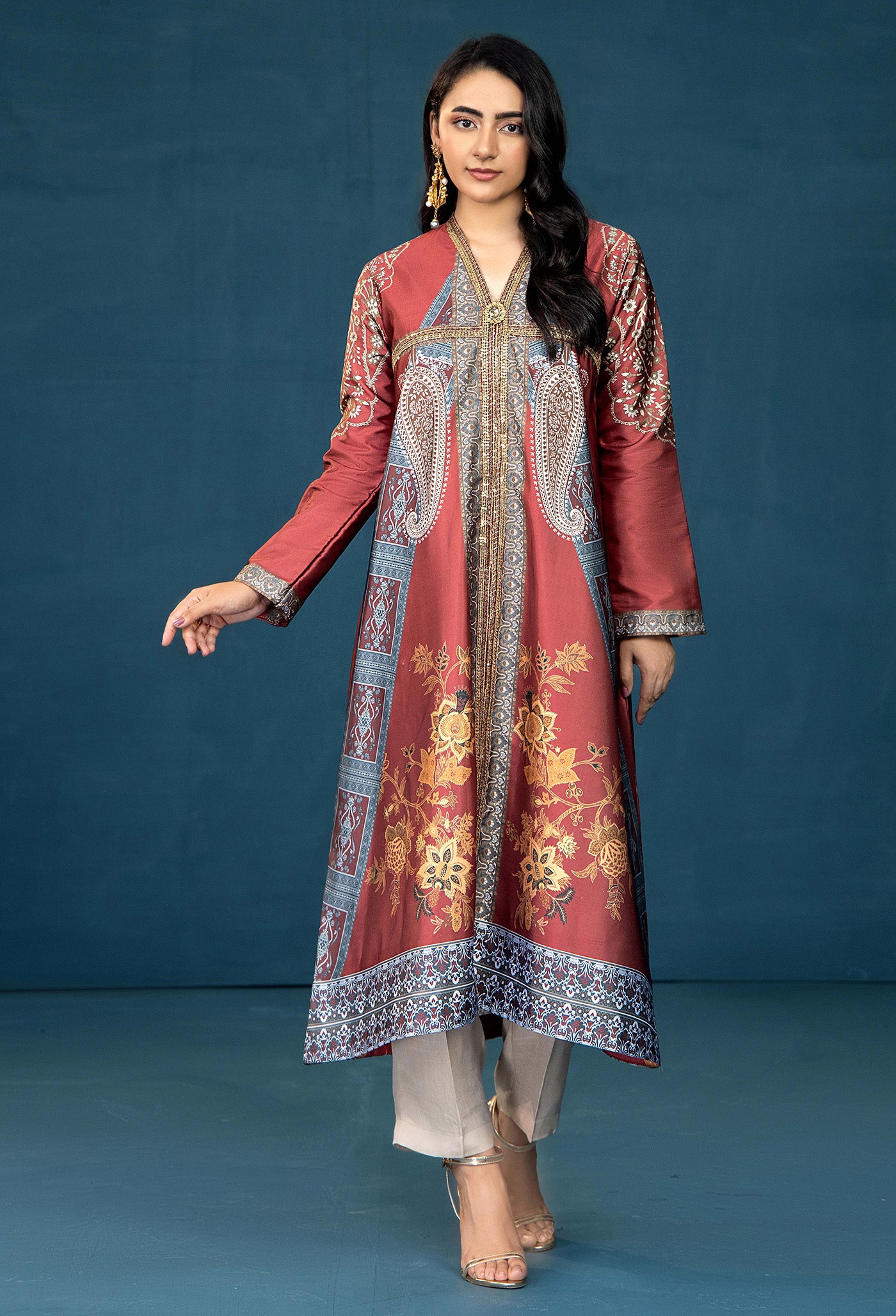 Shamoz Silk Kurti 0065