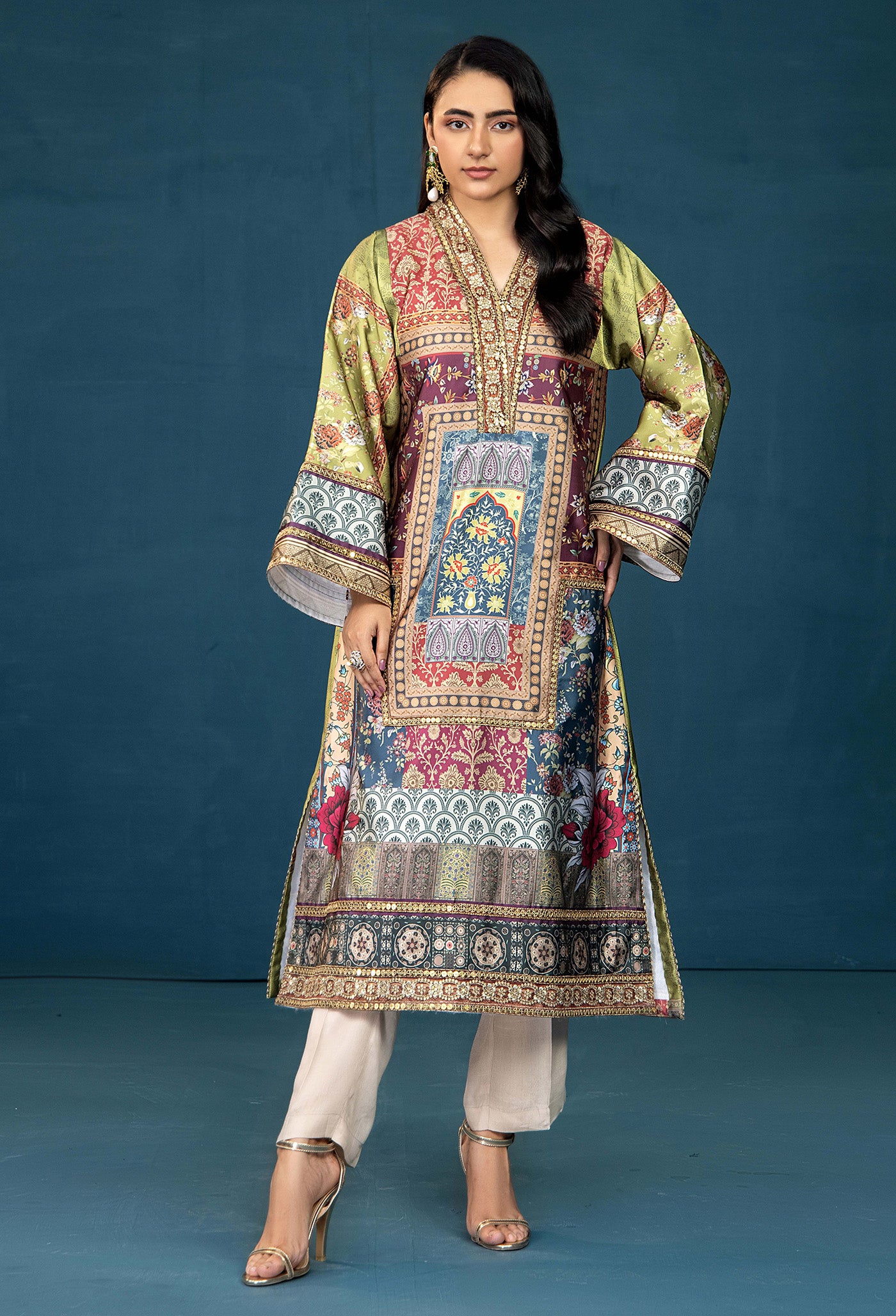 Shamoz Silk Kurti 0066