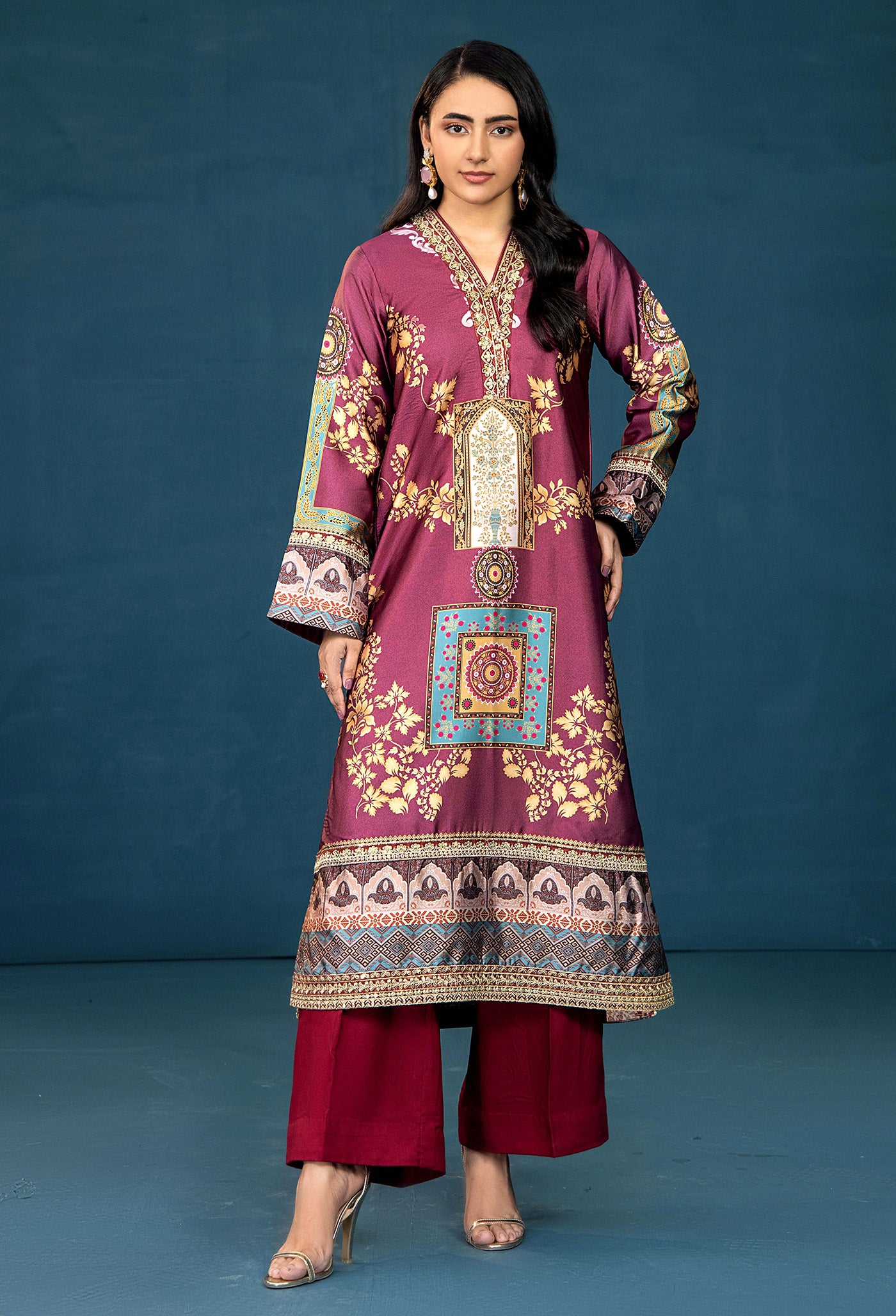 Shamoz Silk Kurti 0067