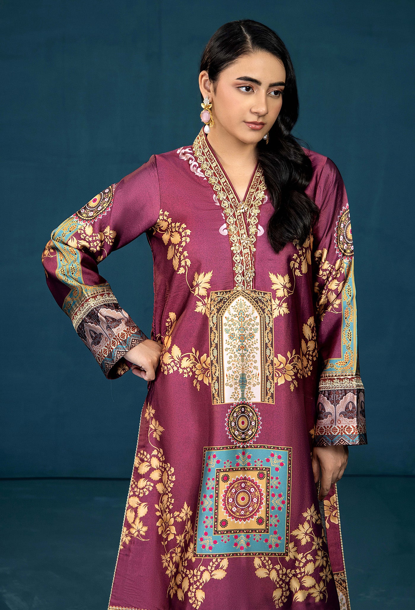 Shamoz Silk Kurti 0067