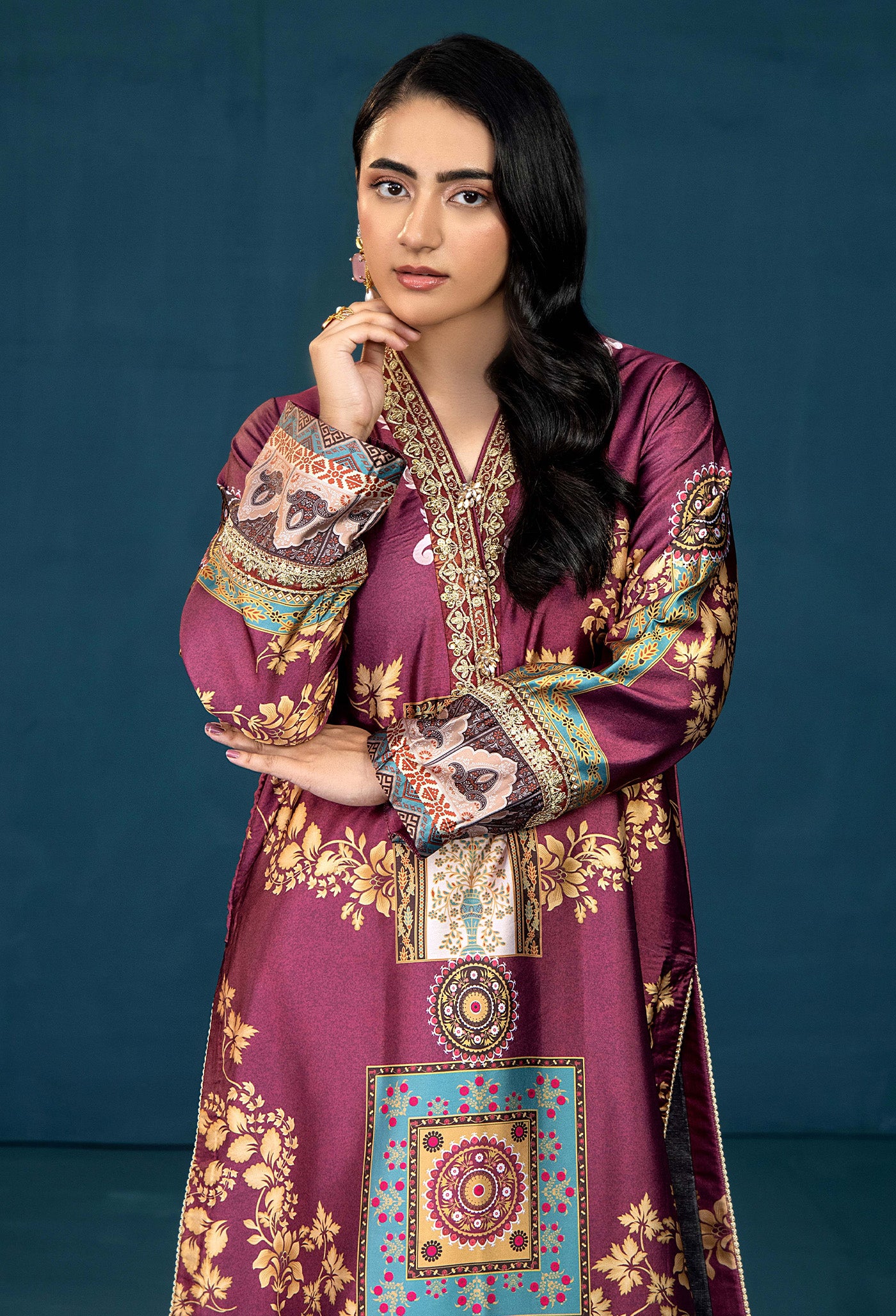 Shamoz Silk Kurti 0067