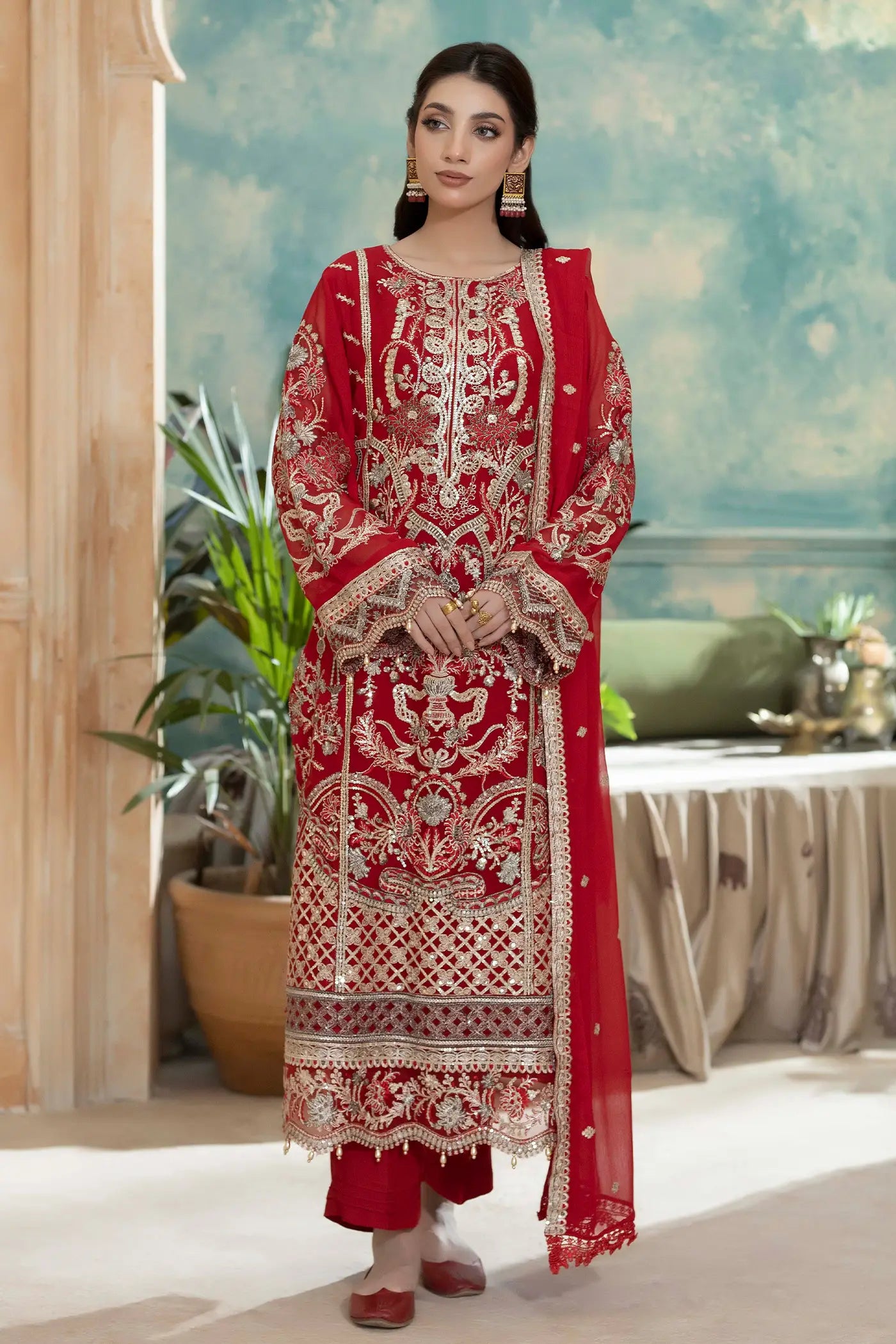 SEMI-STITCHED CHIFFON 0094