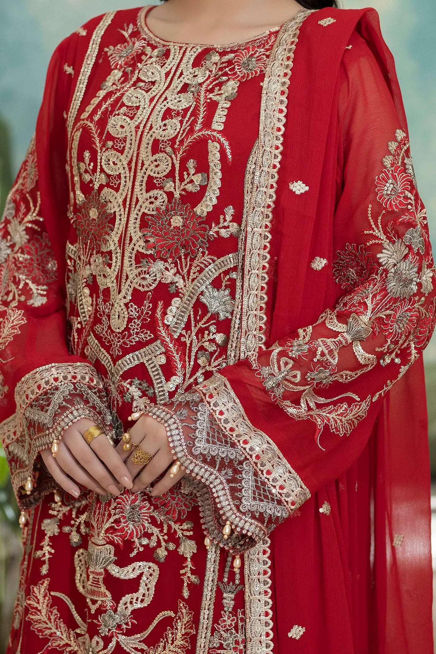 SEMI-STITCHED CHIFFON 0094