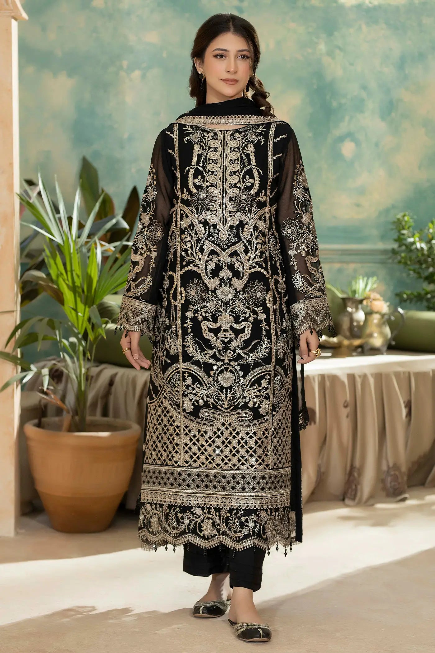 SEMI-STITCHED CHIFFON 0095