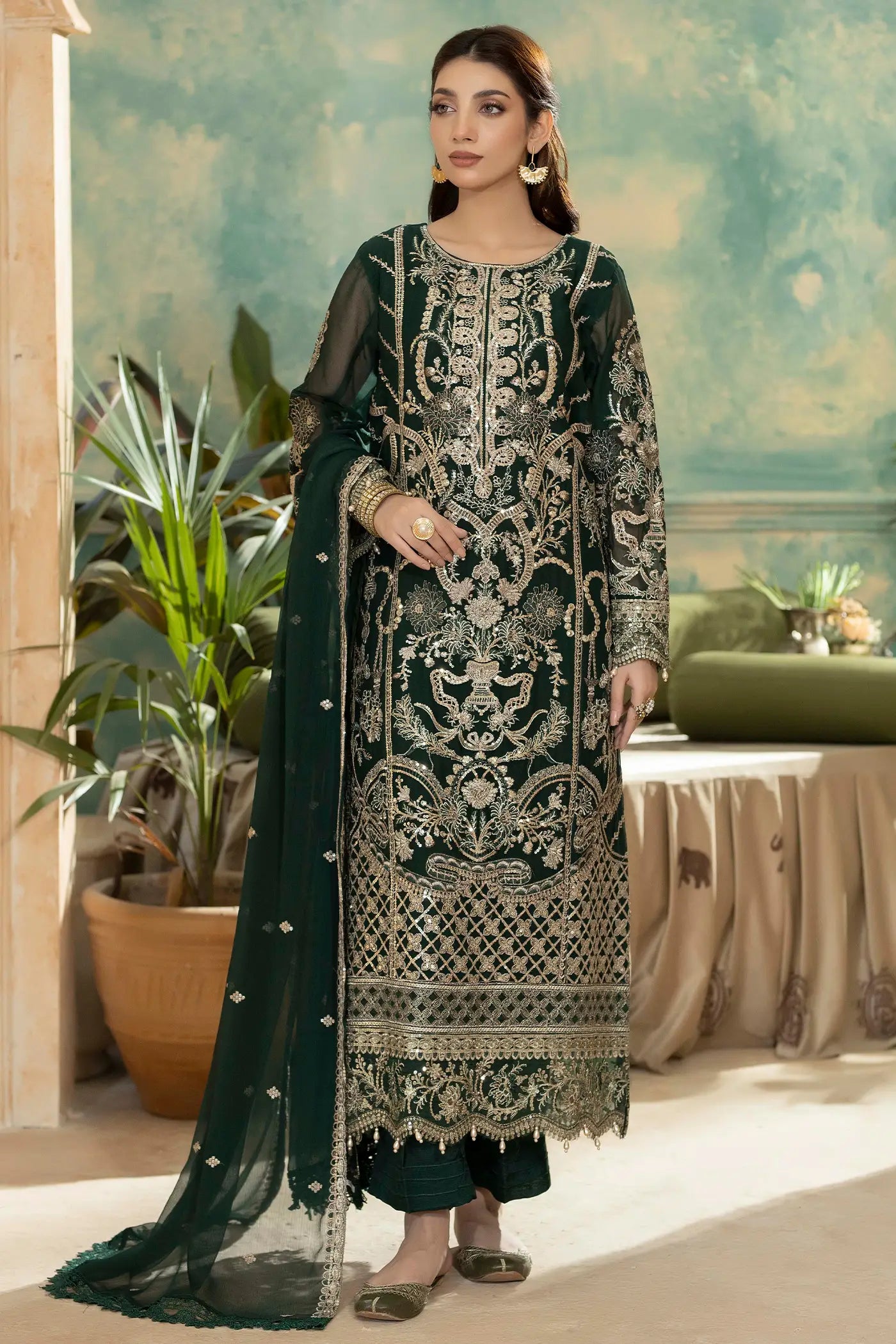 SEMI-STITCHED CHIFFON 0096